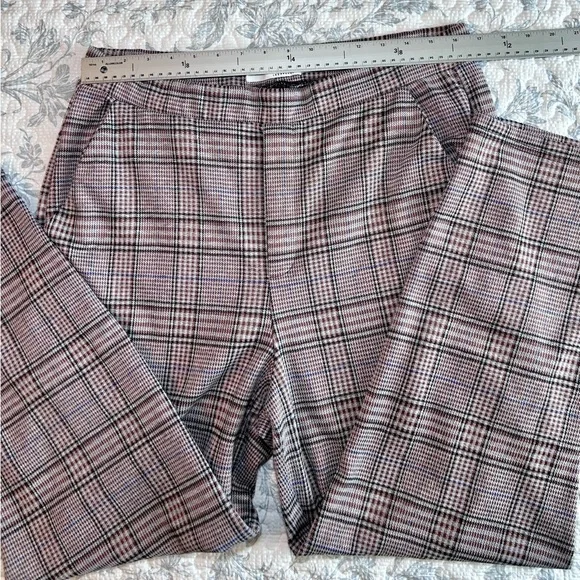 BBJ Los Angeles Women’s Plaid Trousers in Black and Tan XL - Picture 13 of 14